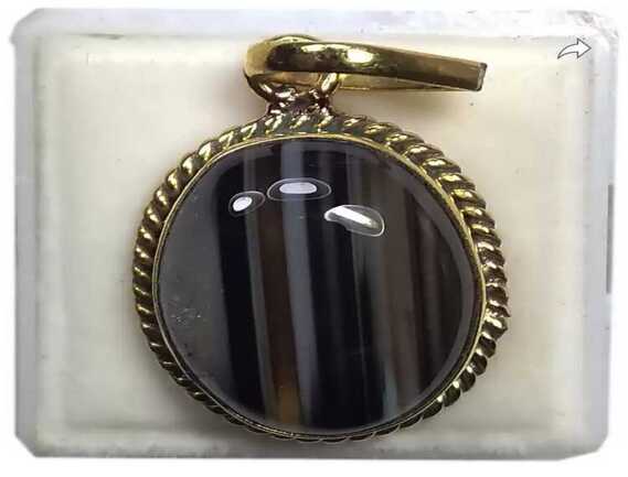 Manufacturer, Exporter, Importer, Supplier, Wholesaler, Retailer, Trader of Black Haqik Pendant in New Delhi, Delhi, India.